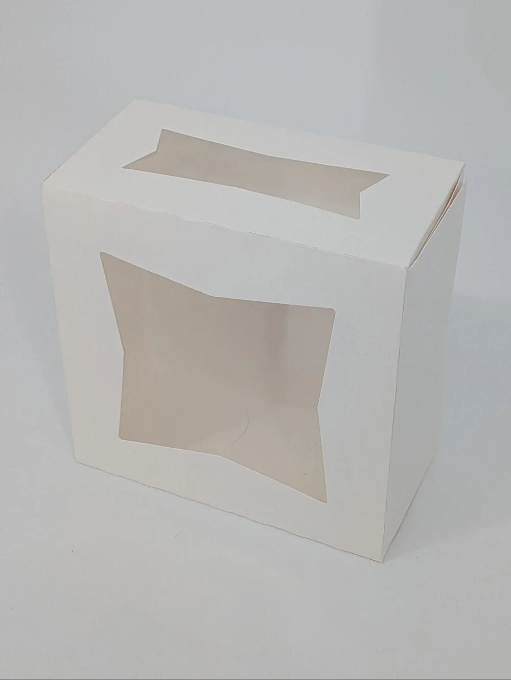 25 Cake Dessert Cookies Pie Boxes With Window White